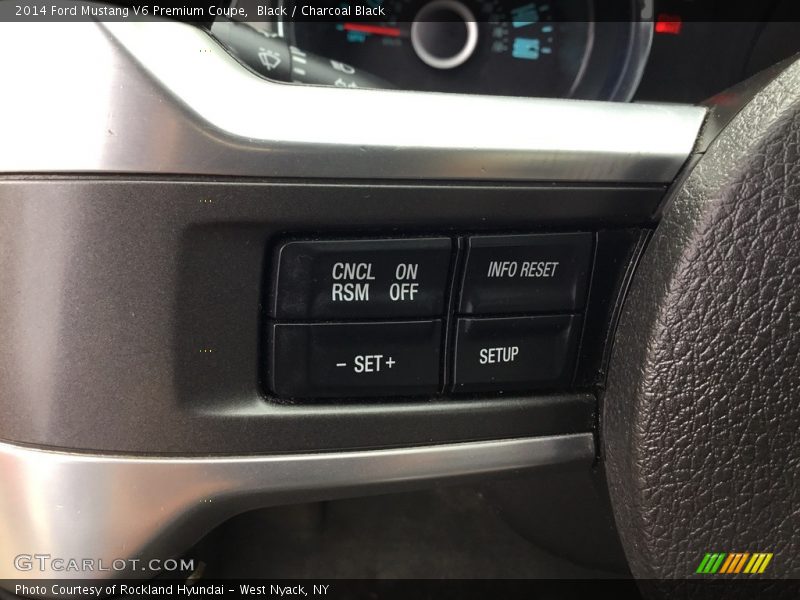 Black / Charcoal Black 2014 Ford Mustang V6 Premium Coupe