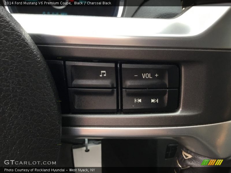 Black / Charcoal Black 2014 Ford Mustang V6 Premium Coupe