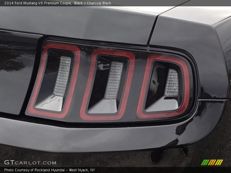 Black / Charcoal Black 2014 Ford Mustang V6 Premium Coupe