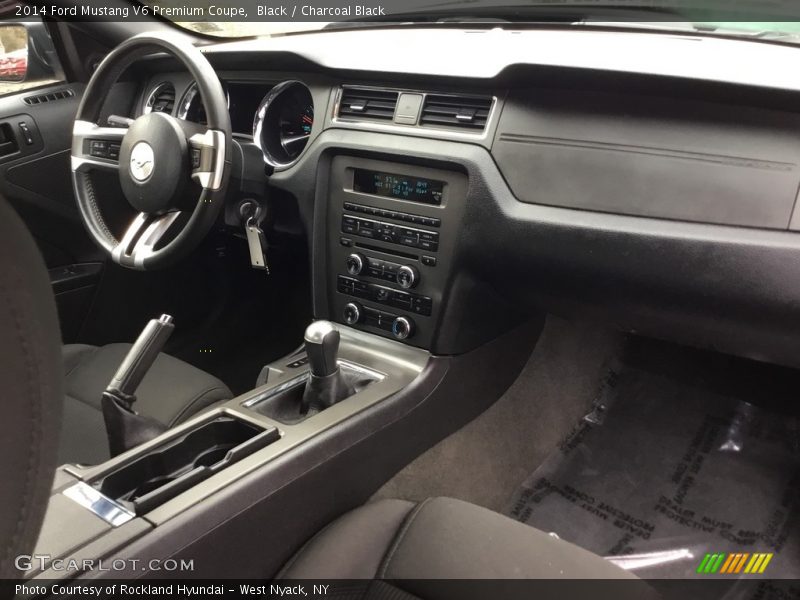 Black / Charcoal Black 2014 Ford Mustang V6 Premium Coupe