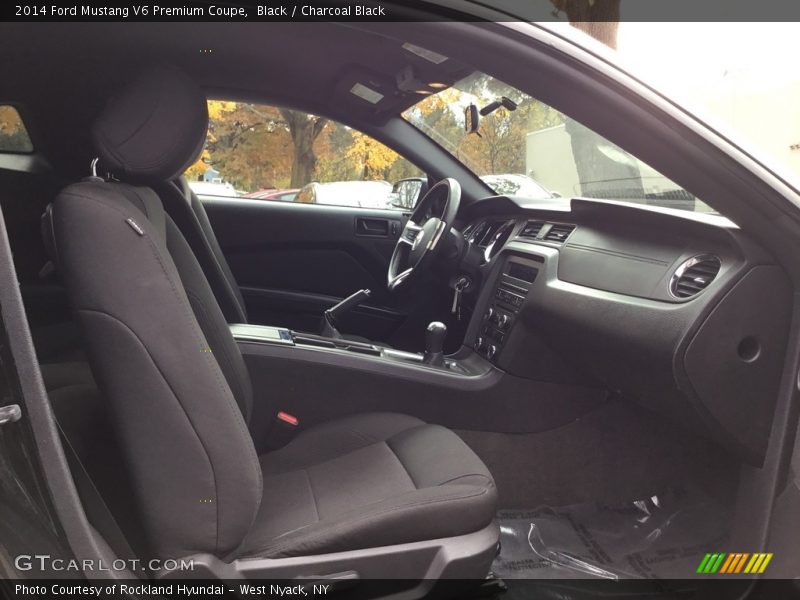 Black / Charcoal Black 2014 Ford Mustang V6 Premium Coupe