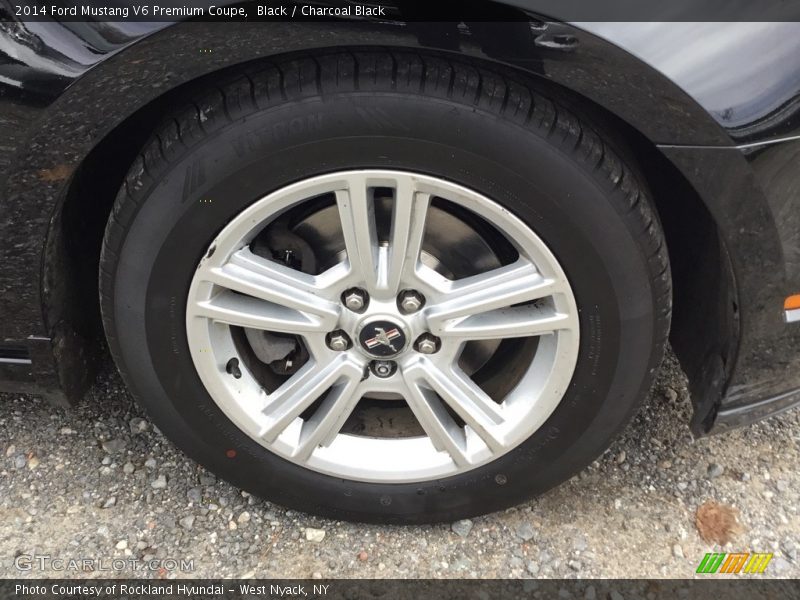 Black / Charcoal Black 2014 Ford Mustang V6 Premium Coupe