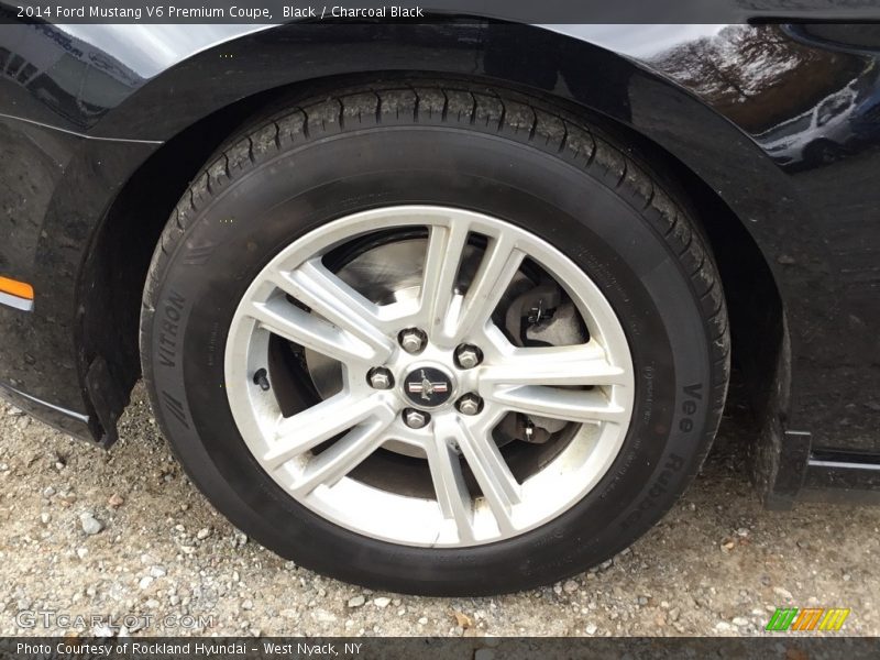 Black / Charcoal Black 2014 Ford Mustang V6 Premium Coupe