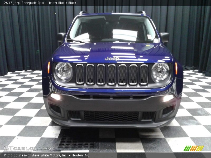 Jetset Blue / Black 2017 Jeep Renegade Sport