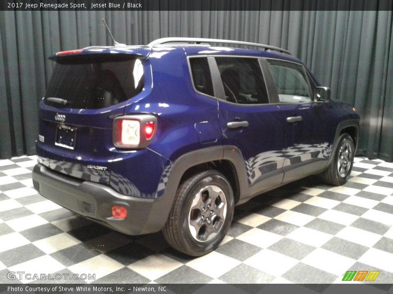 Jetset Blue / Black 2017 Jeep Renegade Sport