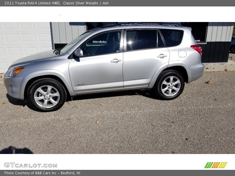 Classic Silver Metallic / Ash 2011 Toyota RAV4 Limited 4WD