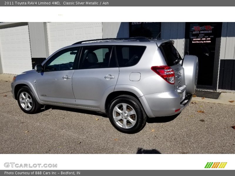 Classic Silver Metallic / Ash 2011 Toyota RAV4 Limited 4WD