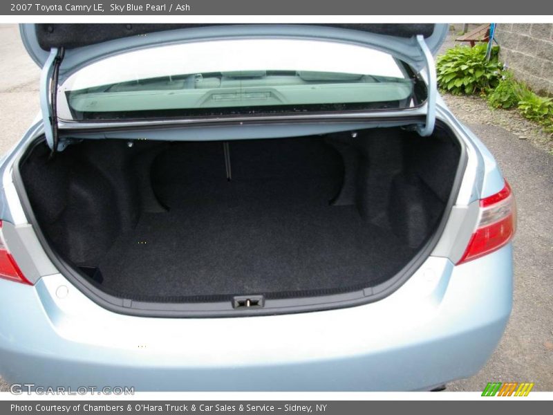 Sky Blue Pearl / Ash 2007 Toyota Camry LE