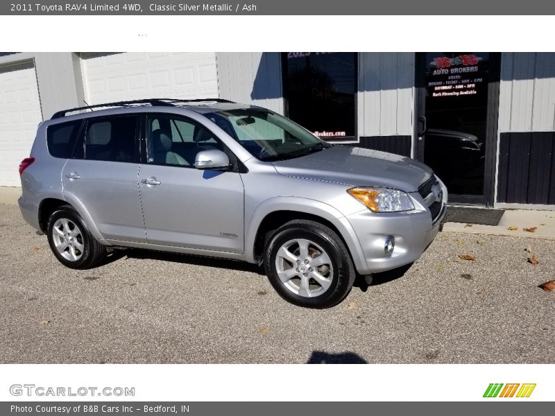 Classic Silver Metallic / Ash 2011 Toyota RAV4 Limited 4WD