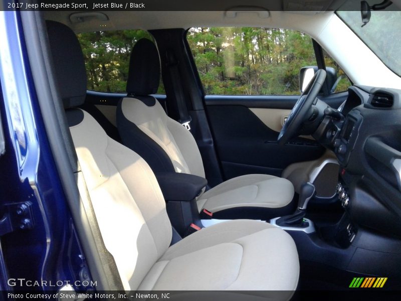 Jetset Blue / Black 2017 Jeep Renegade Sport