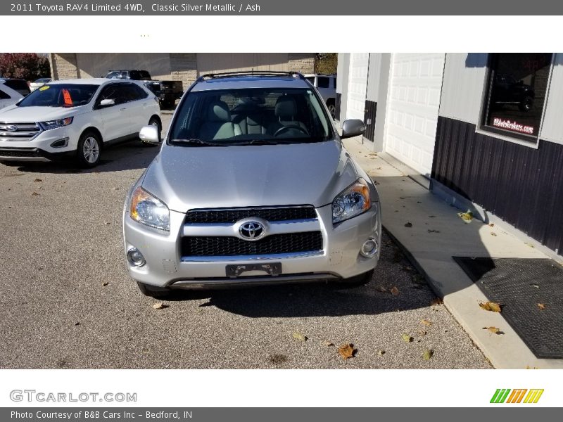 Classic Silver Metallic / Ash 2011 Toyota RAV4 Limited 4WD