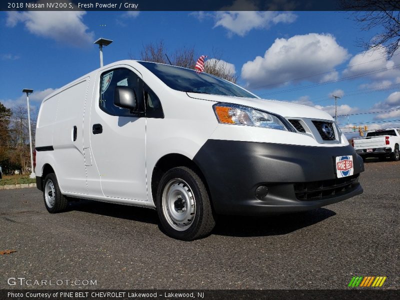 Fresh Powder / Gray 2018 Nissan NV200 S