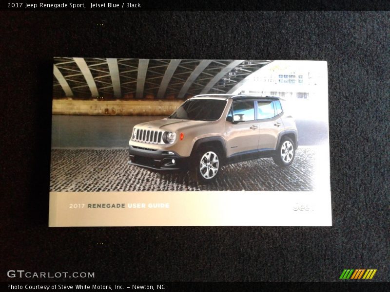 Jetset Blue / Black 2017 Jeep Renegade Sport