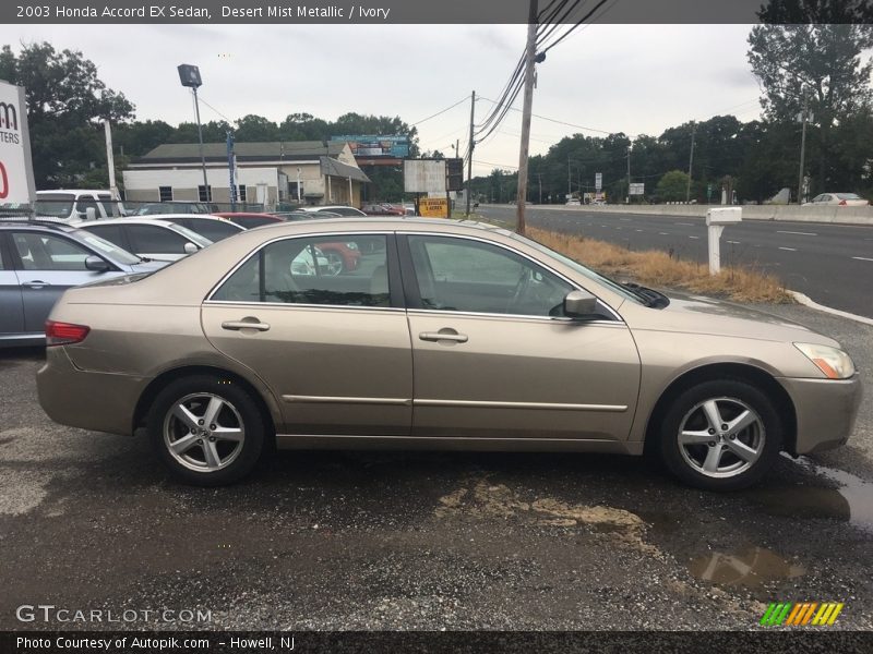 Desert Mist Metallic / Ivory 2003 Honda Accord EX Sedan