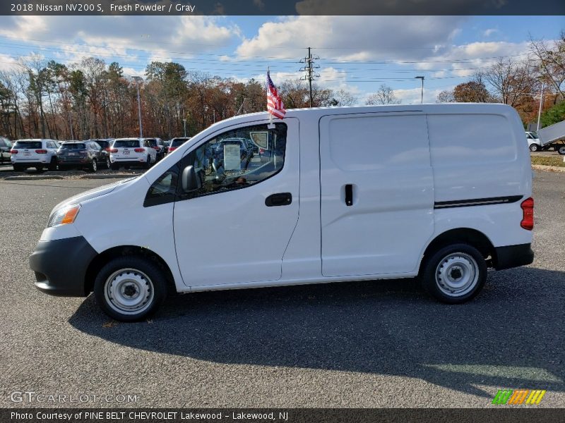 Fresh Powder / Gray 2018 Nissan NV200 S