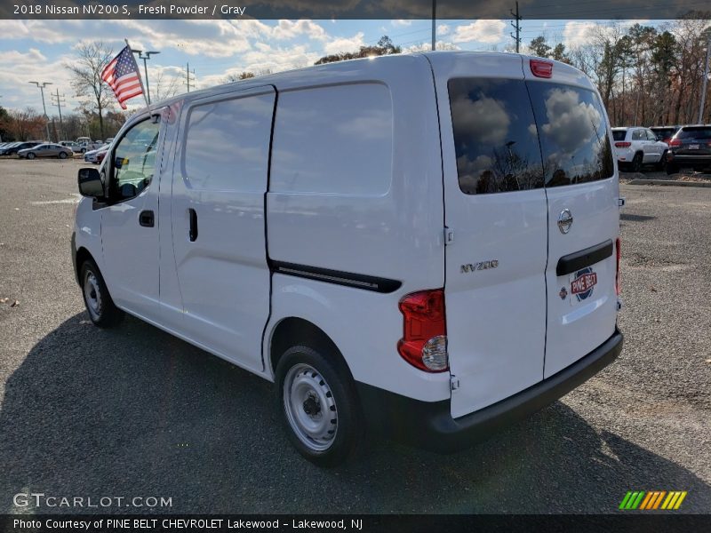 Fresh Powder / Gray 2018 Nissan NV200 S