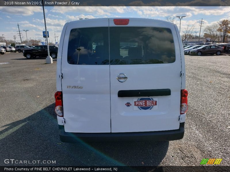 Fresh Powder / Gray 2018 Nissan NV200 S