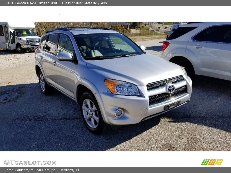 Classic Silver Metallic / Ash 2011 Toyota RAV4 Limited 4WD