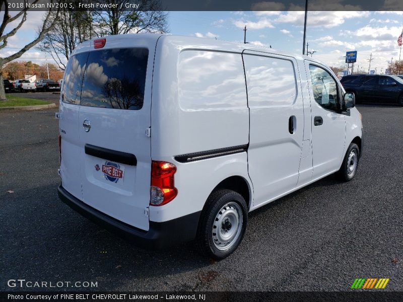 Fresh Powder / Gray 2018 Nissan NV200 S