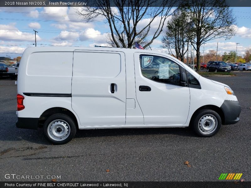 Fresh Powder / Gray 2018 Nissan NV200 S