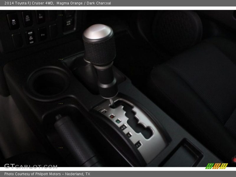 Magma Orange / Dark Charcoal 2014 Toyota FJ Cruiser 4WD