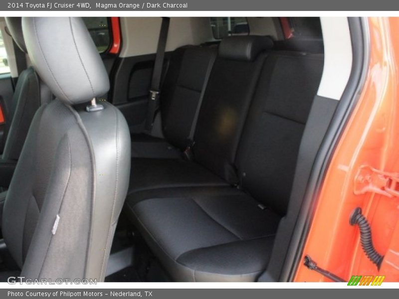 Magma Orange / Dark Charcoal 2014 Toyota FJ Cruiser 4WD
