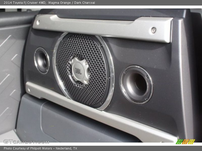 Magma Orange / Dark Charcoal 2014 Toyota FJ Cruiser 4WD