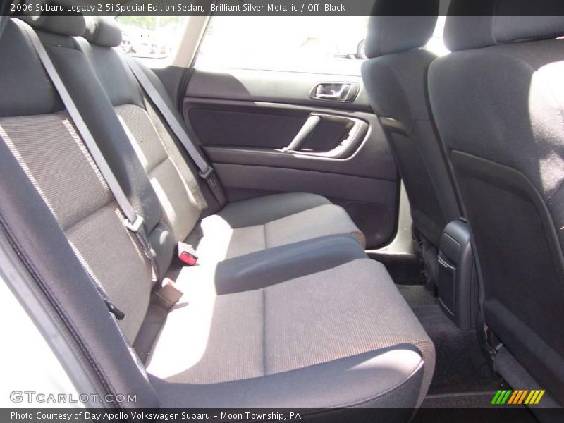 Brilliant Silver Metallic / Off-Black 2006 Subaru Legacy 2.5i Special Edition Sedan