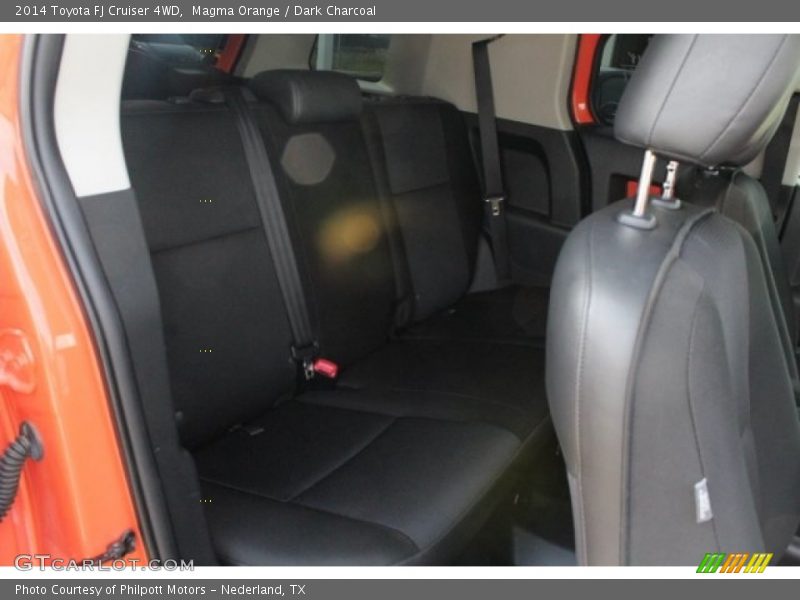 Magma Orange / Dark Charcoal 2014 Toyota FJ Cruiser 4WD