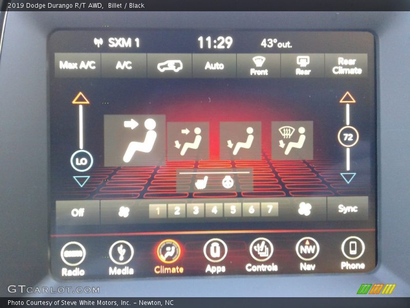 Billet / Black 2019 Dodge Durango R/T AWD