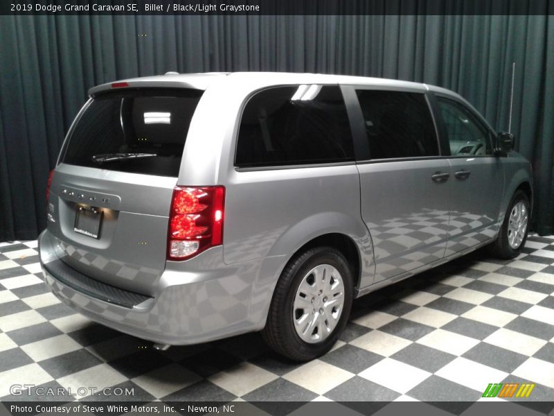 Billet / Black/Light Graystone 2019 Dodge Grand Caravan SE