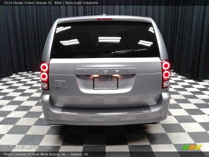 Billet / Black/Light Graystone 2019 Dodge Grand Caravan SE