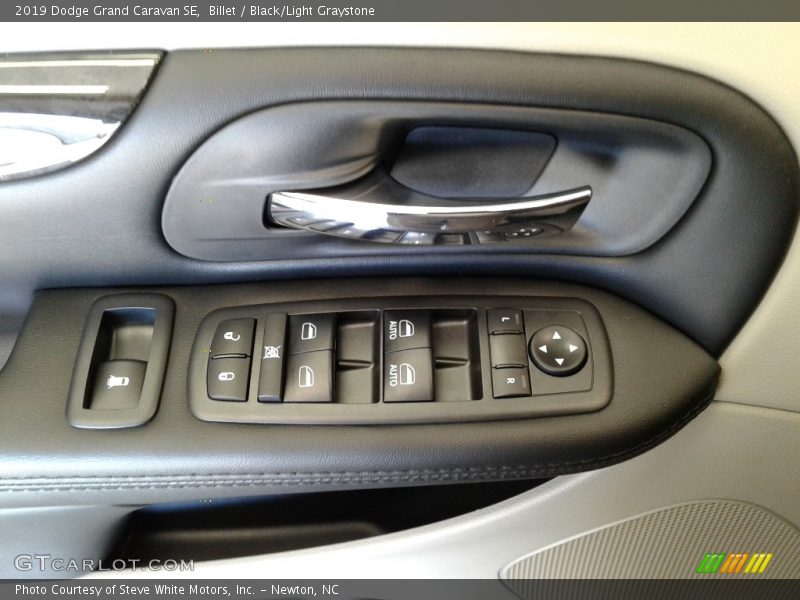 Billet / Black/Light Graystone 2019 Dodge Grand Caravan SE