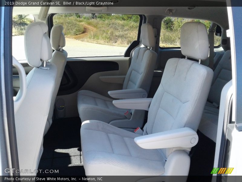 Billet / Black/Light Graystone 2019 Dodge Grand Caravan SE