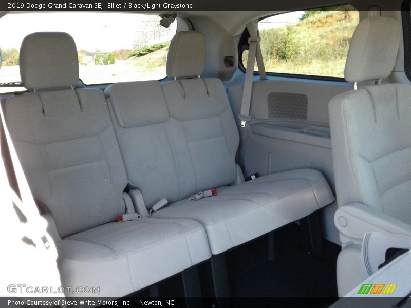 Billet / Black/Light Graystone 2019 Dodge Grand Caravan SE