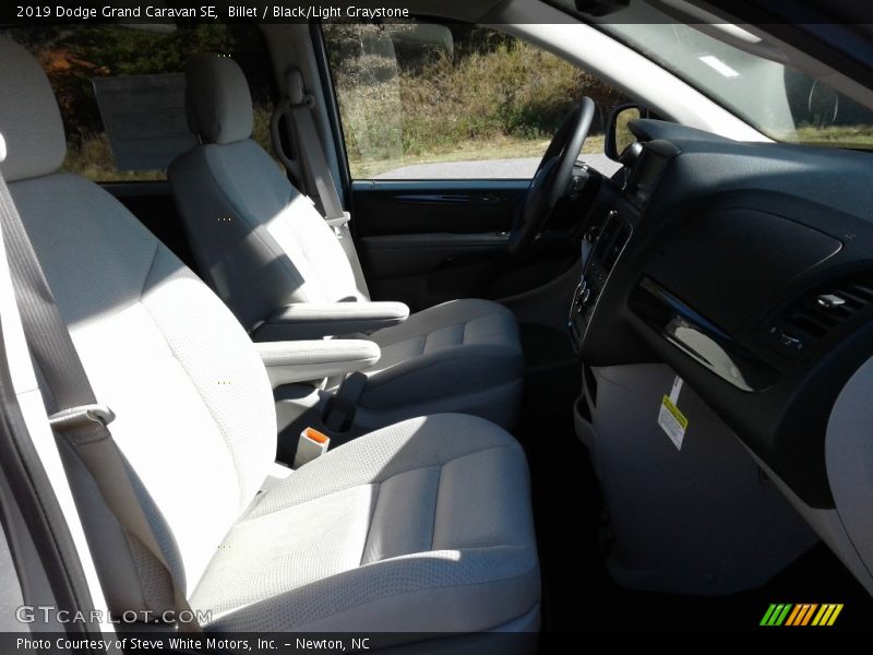 Billet / Black/Light Graystone 2019 Dodge Grand Caravan SE