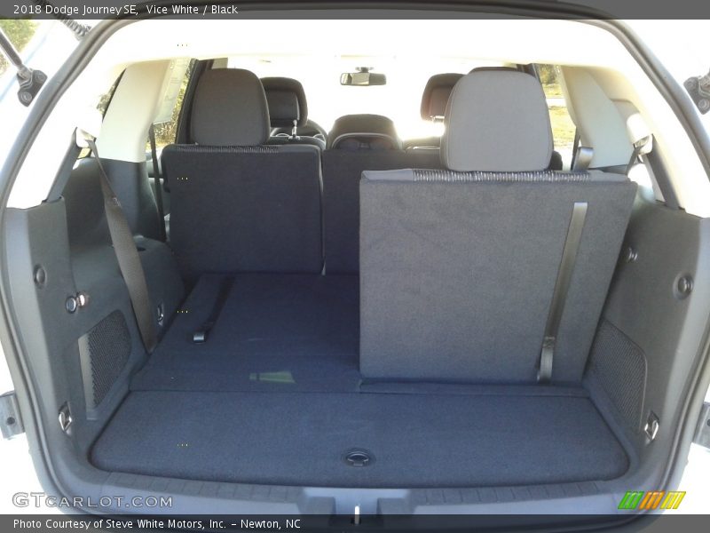 Vice White / Black 2018 Dodge Journey SE