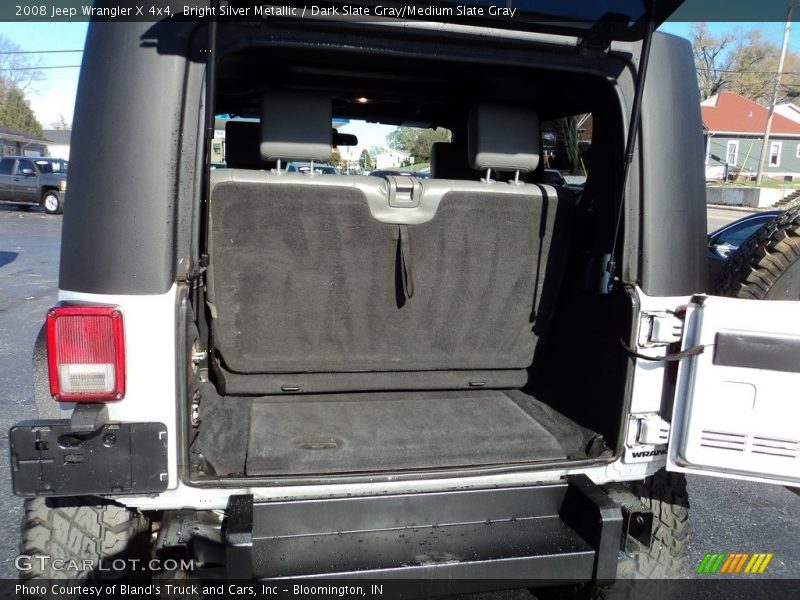 Bright Silver Metallic / Dark Slate Gray/Medium Slate Gray 2008 Jeep Wrangler X 4x4