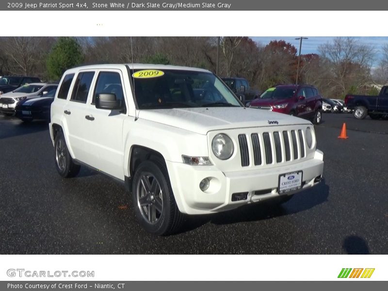 Stone White / Dark Slate Gray/Medium Slate Gray 2009 Jeep Patriot Sport 4x4