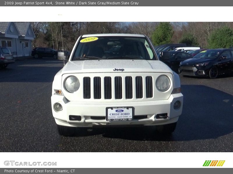 Stone White / Dark Slate Gray/Medium Slate Gray 2009 Jeep Patriot Sport 4x4