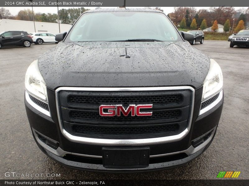 Carbon Black Metallic / Ebony 2014 GMC Acadia SLE