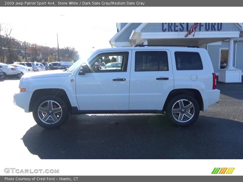 Stone White / Dark Slate Gray/Medium Slate Gray 2009 Jeep Patriot Sport 4x4