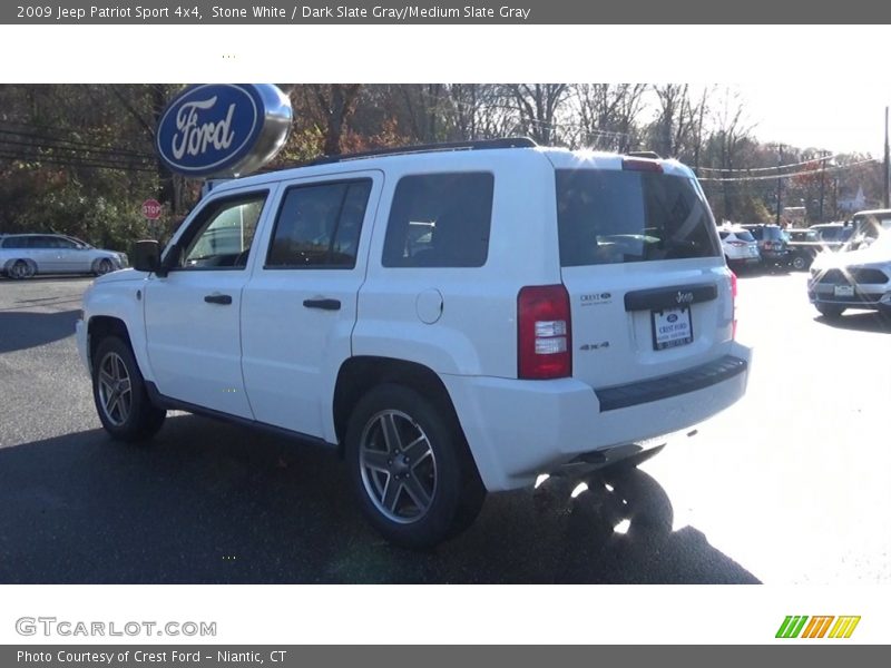 Stone White / Dark Slate Gray/Medium Slate Gray 2009 Jeep Patriot Sport 4x4