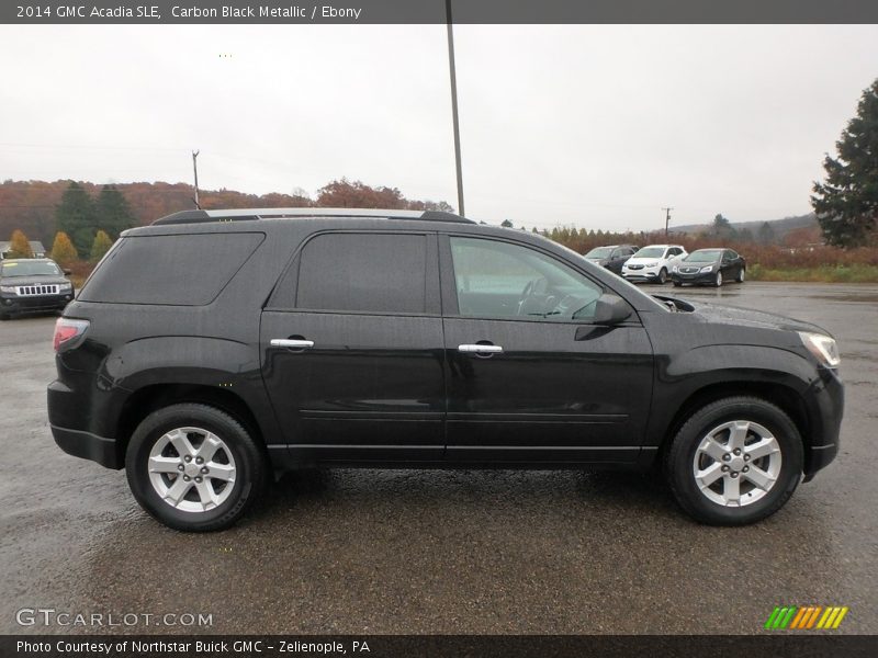 Carbon Black Metallic / Ebony 2014 GMC Acadia SLE