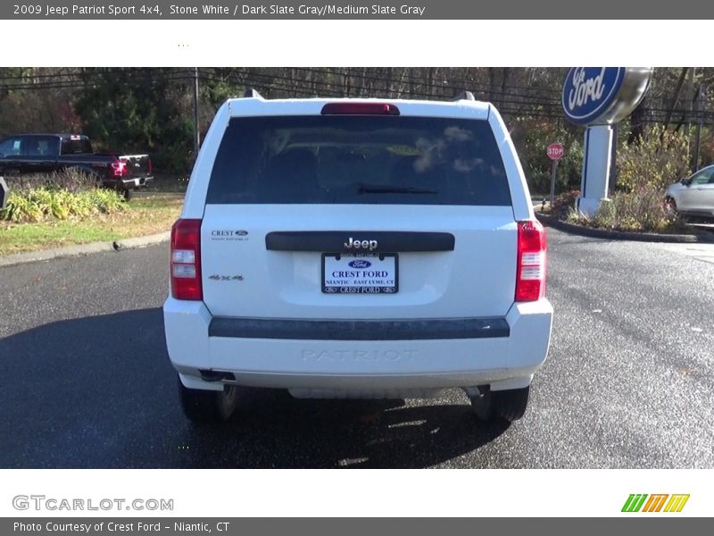 Stone White / Dark Slate Gray/Medium Slate Gray 2009 Jeep Patriot Sport 4x4