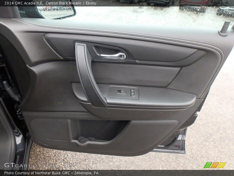 Carbon Black Metallic / Ebony 2014 GMC Acadia SLE
