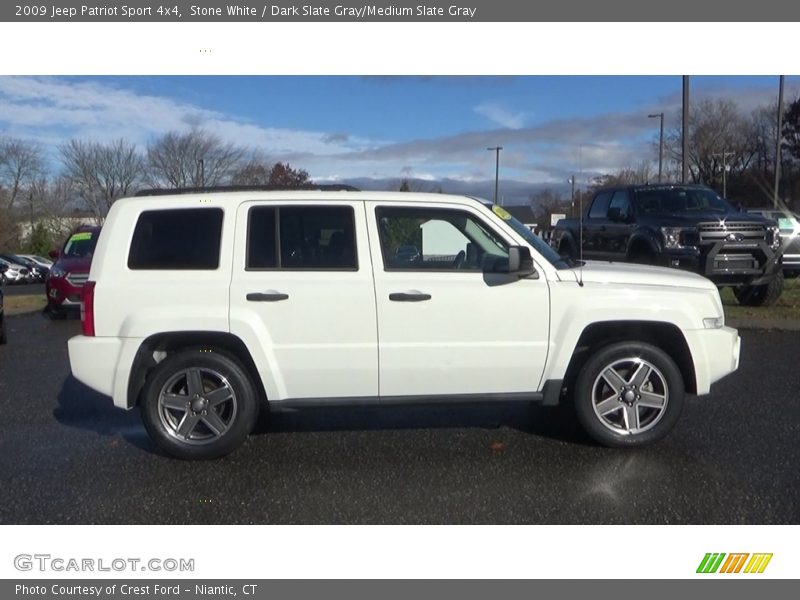 Stone White / Dark Slate Gray/Medium Slate Gray 2009 Jeep Patriot Sport 4x4