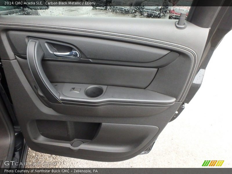 Carbon Black Metallic / Ebony 2014 GMC Acadia SLE