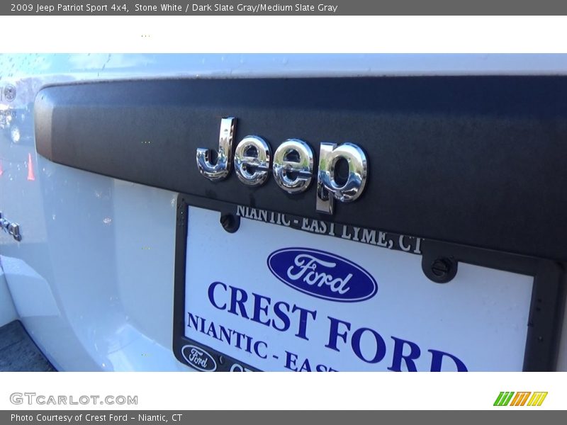 Stone White / Dark Slate Gray/Medium Slate Gray 2009 Jeep Patriot Sport 4x4