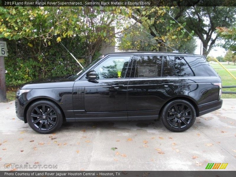  2019 Range Rover Supercharged Santorini Black Metallic